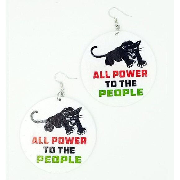 Unbranded Jewelry - Black Panther- All Power to the People - Earrings